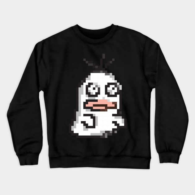 Ghost Minecraft Design Crewneck Sweatshirt by Risset